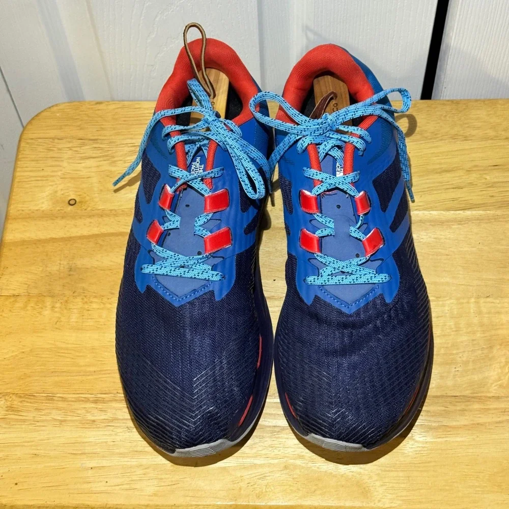 The North Face VECTIV Enduris II Mens 12.5 Blue Trail Running Shoes NF0A4OAW